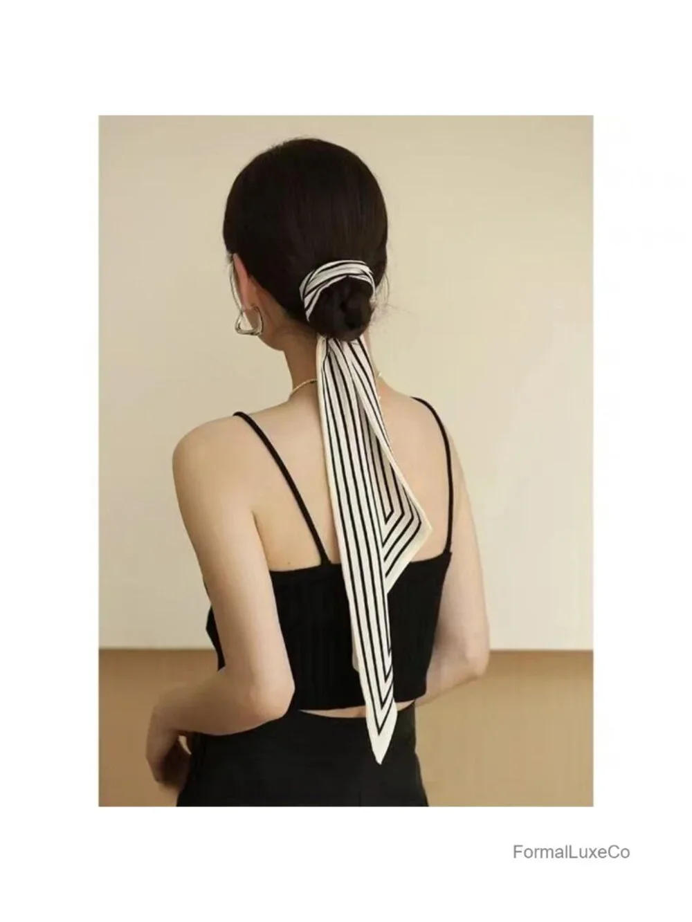 100% Mulberry Silk Scarf Hair Wrap Headband Handbag Accessory Necktie